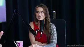 Compilation of Tati Weg in Bora Cast with Bruna Carlos on Sheer Red