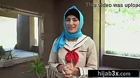 i feel so excited watching this horny middle-eastern teen try sucking cock first time