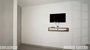 You Have a Huge Dick! Cheating with Girlfriend's Colombian Friend Cofla24cm and Andrea Castro