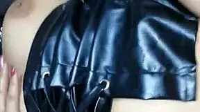 This delicious big-ass babe waits in a super sexy outfit begging to get pounded hard