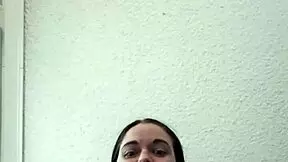 Emy Angel Boldly Caresses Her Petite Pussy