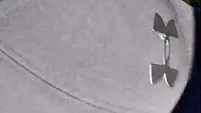 Teen babe gives deepthroat blowjob outdoors after yoga in pov with cumshot on tits