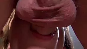 Teen Slut Blows Cock Until Cumshot?