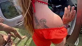 hey, check out this lost video of young folks having a wild group session in the woods