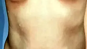 Young mother with big natural tits gets creampie while squeezing milk