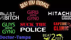 Hey, Franks getting his football physical from Dr. Canada with some close-up fingering and foot fetish action 😏