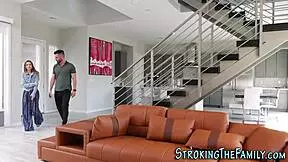 I rub that stepdaughter teen pussy then plow her hard in taboo style