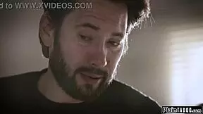 In this casual tale, the guys threaten to fistfuck the petite girlfriend with big cocks unless she complies. Double vaginal gaping follows.