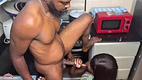 i fucked my petite bitch in the kitchen