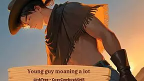 Young Guy Moaning Intensely During Solo Orgasm With Friend Watching