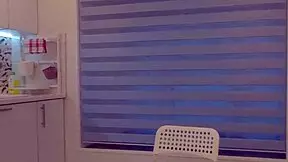 submissive teen says 'fuck me rough in the kitchen' during quickie