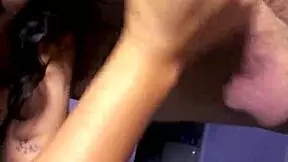 Sexy Mexican Sucking Huge Cock