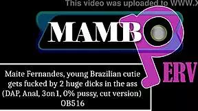 Maite Fernandes Young 18+ Brazilian Cutie Gets Fucked By 2 Huge Dicks In The Ass Dap Anal 3on1 0 Pussy Atm Cut Version Ob516 😈