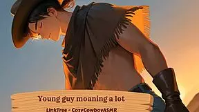 Young Guy Moaning Intensely During Solo Orgasm With Friend Watching