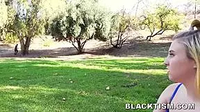 Teen Lesbian Dumps Girlfriend To Try Some Big Black Dick