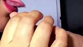 Sexy Mexican Sucking Huge Cock