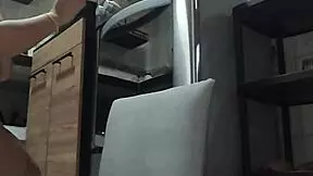 Curvy stepsis rides her toy dick solo with big tits and ass bouncing in amateur ebony action. She takes it deep on that dildo