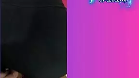 I headed to the gym not noticing my shorts were ripped until my trainer pushed in deep during the workout - sol megan fire