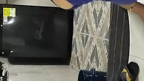 Curvy stepsis rides her toy dick solo with big tits and ass bouncing in amateur ebony action. She takes it deep on that dildo