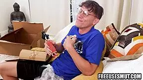 do you think this nerdy guy can handle freeusing these anime dolls?