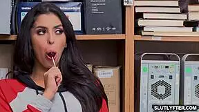 sophie leone bends over her ass for rough doggystyle pounding from behind