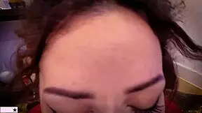 stepmom fulfills stepson's christmas wish with taboo pov cowgirl