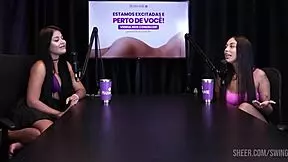 didy reis and tifany rocha share intense casting compilation in sheer red