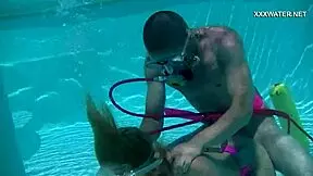 I... I cum everywhere in the pool from Cruz's blowjobs.