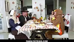 uh, i saw familystrokes with hot family thanksgiving dinner groupsex involving stepmom stepson stepdaughter stepdad - chanel camryn tiffani madison mike mancini rion king