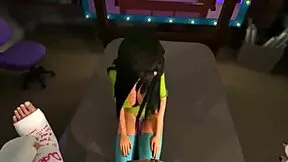 Slutty teen 18+ girl passionately loves sucking and riding cock