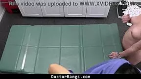 I watched as the patient's vaginal dryness got fixed with a huge dick right in that exam room - DoctorBangs.