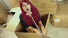 Teen Cat Girl Sucks Dick