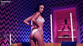 Petite brunette lets lucky stud pound her tight pussy and cum inside