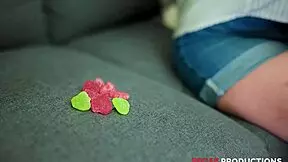 blonde teen coco ivy gets roughly fucked by a big cock in canadian bedroom