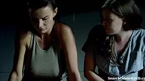 ana alexander, the sexy brunette milf pornstar, goes topless and gives a handjob in this kit sex scene