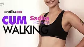 Sadira Teases Monster Cock Outdoors