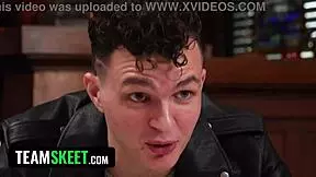 Step Sisters Exclusive Family Network Feature Shows Blonde and Brunette in Teasing Blowjob and Deepthroat Taboo Trailer