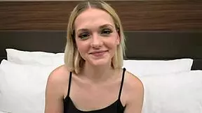 She's Just 4'11 and 18 Years Old Sucking Cock in This POV Video!