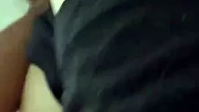 Young 18 Year Old Latina Screams Riding Boyfriend's Best Friend For His Car