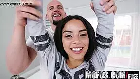 Maya Bijou Stretched Out In POV.