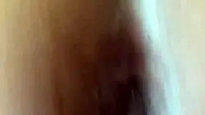 My girlfriend's big black cock makes her my submissive slut, oh god