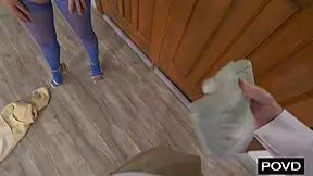 Expert Slut Drains Customer's Monster Cock With Tight Pussy Riding And Creampie