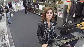 Petite Brunette Licks Ass Before Getting Bent Over And Fucked Doggy In Office