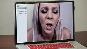 I caught my bf cheating with Ashley Adams on webcam.