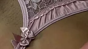 he came to my room at night to touch my little flower in lingerie