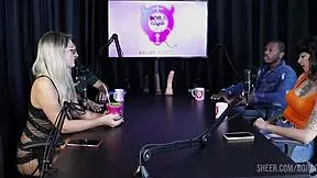 Compilation of Hyoran Carvalho in sheer red outfit