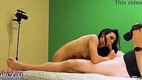 Horny Brunette Cutie Carmen Sucks Dick, Gets Twat And Butt Fucked Hard