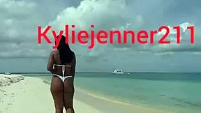 Brunette prostitute gives rough anal on the beach.