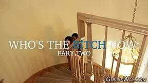 Black Lesbian Receives Intense Rimjob! Masturbates and Fingers Pussy!