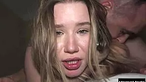 Cute blonde gone bad rides monster cock 😈